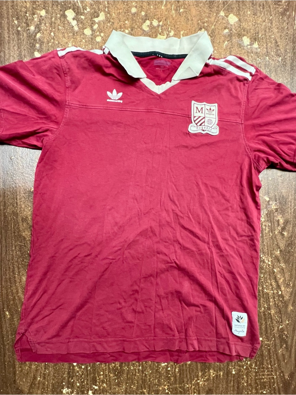 adidas Skateboarding x Magenta 2015 A-League Soccer Jersey Burgundy